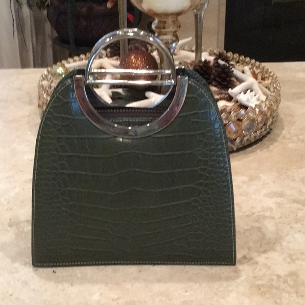 Deco Olive green handbag